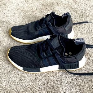 Adidas NMD R1 black mens shoes US size 10